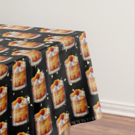 Alter Cocktail Tischdecke