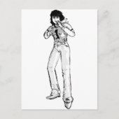 Alter Comic Postkarte (Vorderseite)