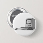 Alter Computer Button (Vorne & Hinten)