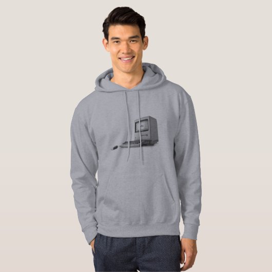Alter Computer Hoodie (Vorne ganz)