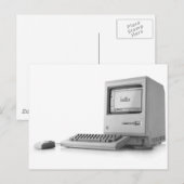Alter Computer Postkarte (Vorne/Hinten)