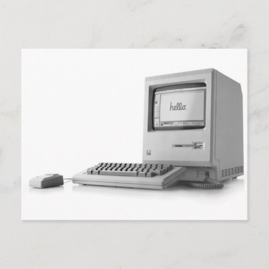 Alter Computer Postkarte (Vorderseite)