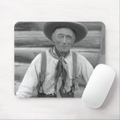 Alter Cowboy Mousepad (Mit Mouse)