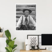 Alter Cowboy Poster (Heimbüro)