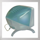 Alter CRT-Monitor Poster (Vorne)