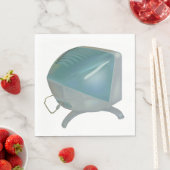 Alter CRT-Monitor Serviette (Beispiel)