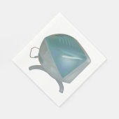 Alter CRT-Monitor Serviette (Ecke)