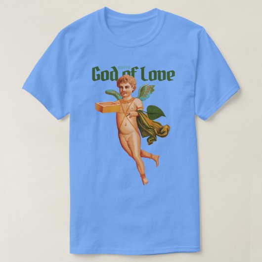 Alter Cupid Engel Gott der Liebe T-Shirt (Design vorne)