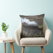 Alter Dampfzug auf Glenfinnan Viaduct Kissen (Stuhl )