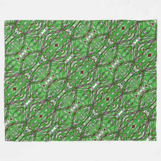 Alter der Geek Fleecedecke (Vorderseite (Horizontal))