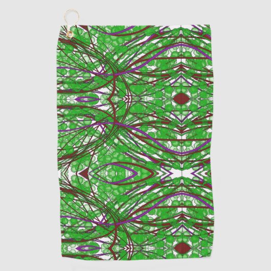 Alter der Geek Golfhandtuch (Vorderseite)