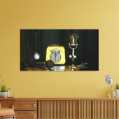 Alter der Musik Canvas Print Leinwanddruck (Insitu (Wohnzimmer))