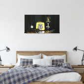 Alter der Musik Canvas Print Leinwanddruck (Insitu (Schlafzimmer))