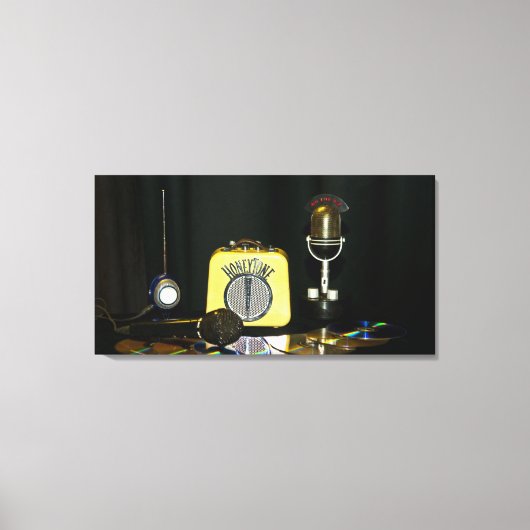 Alter der Musik Canvas Print Leinwanddruck (Vorderseite)