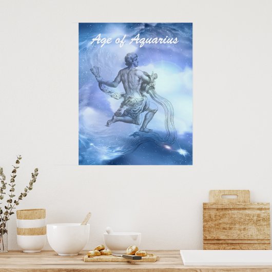 Alter des Aquarius Poster (Küche)