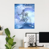Alter des Aquarius Poster (Heimbüro)