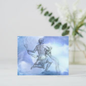 Alter des Aquarius Postkarte (Stehend Vorderseite)