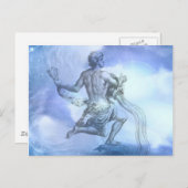 Alter des Aquarius Postkarte (Vorne/Hinten)