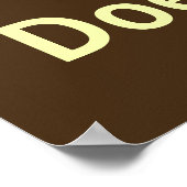 Alter Desktop-Computer macht es Datum Me Poster (Ecke)