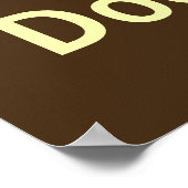 Alter Desktop-Computer macht es Datum Me Poster (Ecke)