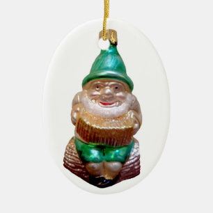 Alter deutscher Gnome Keramikornament