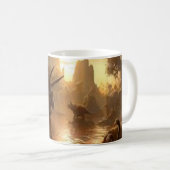alter Dinosaurier Kaffeetasse (VorderseiteRechts)