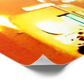 Alter Doha-Hafen in der Nacht Poster (Ecke)