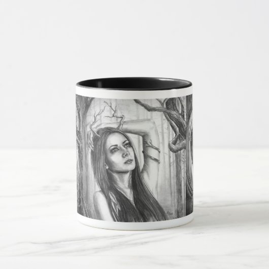 Alter Dryad-Tassen-Göttin-Tassen-Waldgeist Tasse (Zentrum)