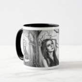 Alter Dryad-Tassen-Göttin-Tassen-Waldgeist Tasse (Vorderseite Links)