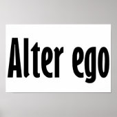 Alter ego poster (Vorne)