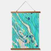 Alter Ego Wandteppich Mit Holzrahmen (Vorderseite)