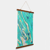 Alter Ego Wandteppich Mit Holzrahmen (Gewinkelt)