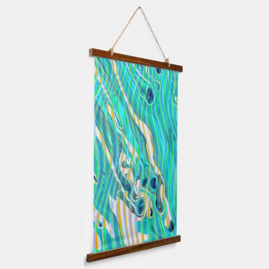 Alter Ego Wandteppich Mit Holzrahmen (Gewinkelt)