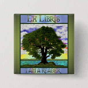 Alter Eichen-Knopf Button