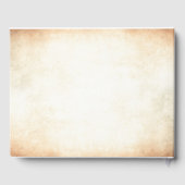 Alter Eichenbaum und gemeißeltes Herz Hochzeit im Gästebuch (Rückseite)