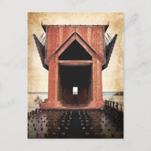 Alter Eisenerzpier Postkarte