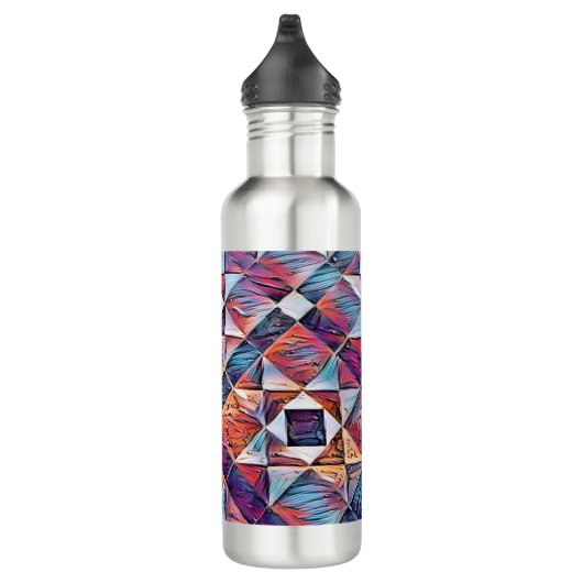 ALTER ENGLAND-TILED-BODEN EDELSTAHLFLASCHE (Rechts)