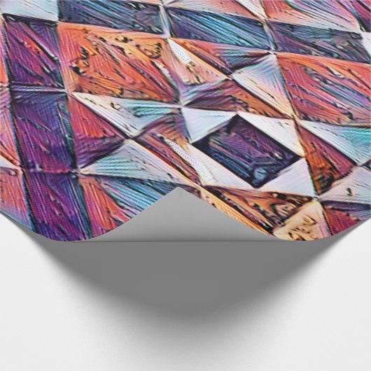 ALTER ENGLAND-TILED-BODEN GESCHENKPAPIER (Ecke)