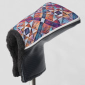 ALTER ENGLAND-TILED-BODEN GOLF HEADCOVER (3/4 Vorderseite)