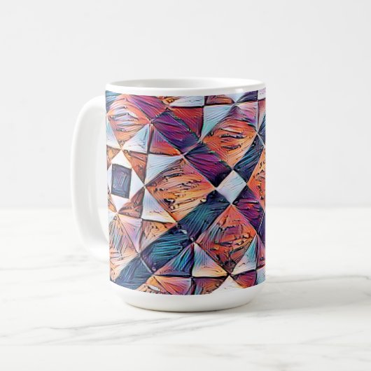 ALTER ENGLAND-TILED-BODEN KAFFEETASSE (Vorderseite Links)
