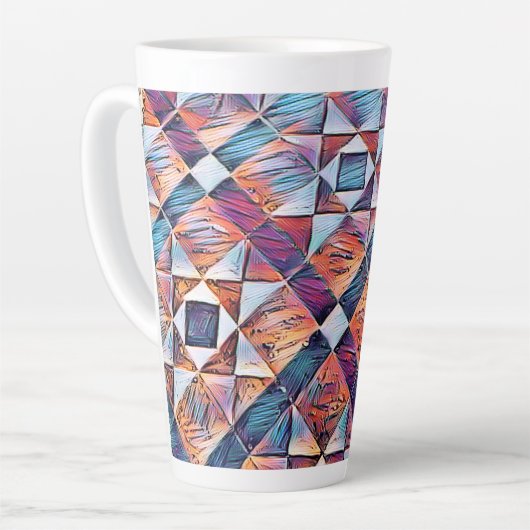 ALTER ENGLAND-TILED-BODEN MILCHTASSE (Linke Ecke)