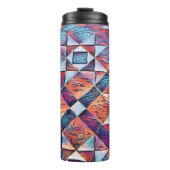 ALTER ENGLAND-TILED-BODEN THERMOSBECHER (Vorderseite)