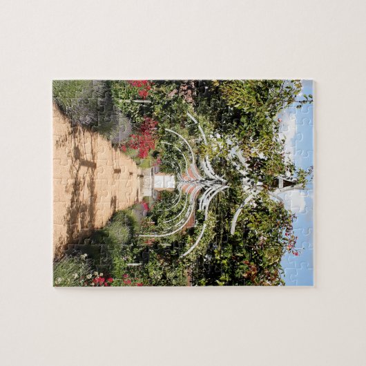 Alter englischer Garten Puzzle (Horizontal)