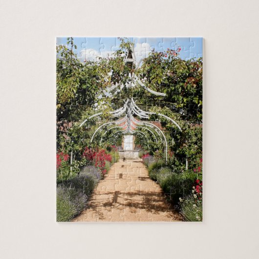 Alter englischer Garten Puzzle (Vertikal)