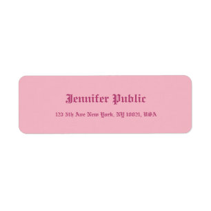 Alter englischer Handskript-Text-elegante rosa