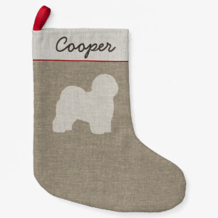 Alter englischer kleiner weihnachtsstrumpf