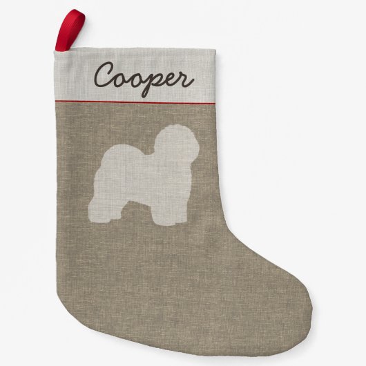 Alter englischer kleiner weihnachtsstrumpf (Vorderseite)