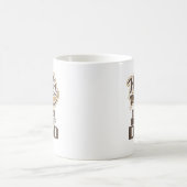 Alter englischer Mastiff-Vater (Welten am besten) Kaffeetasse (Mittel)