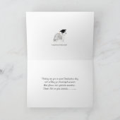 Alter englischer Schäferhund-Abschluss Karte (Innenseite)