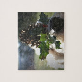 Alter englischer Schäferhund-balancierende Puzzle (Vertikal)